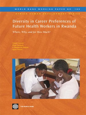 cover image of Diversity in Career Preferences of Future Health Workers in Rwanda